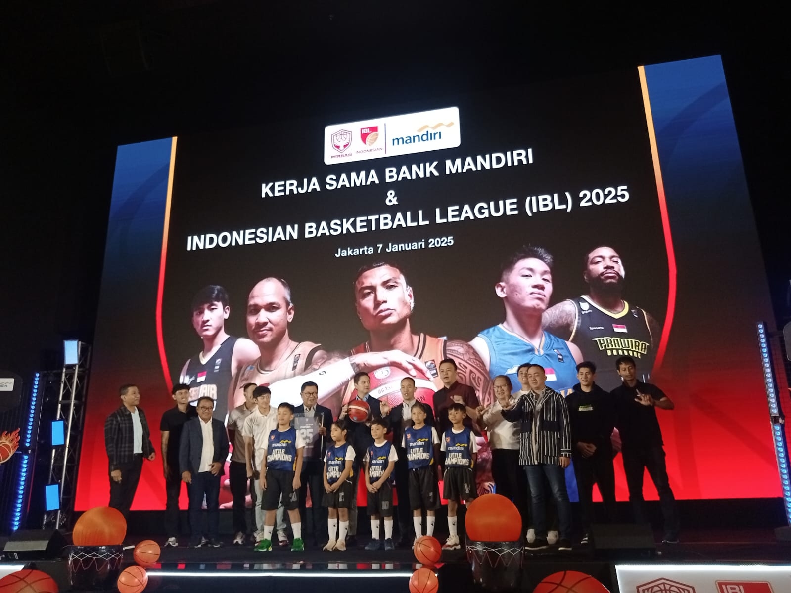 Demi Memajukan Basket Indonesia, IBL Resmi Kerjasama dengan Bank Mandiri