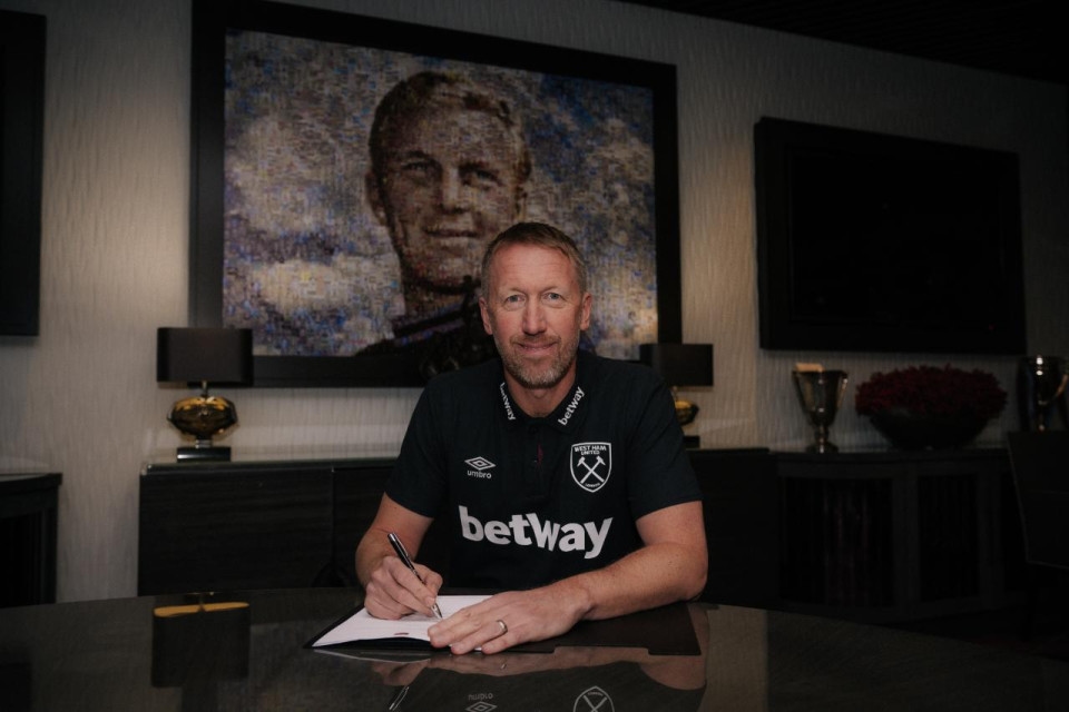 Resmi! Graham Potter Pelatih Anyar West Ham United Gantikan Julen Lopetegui