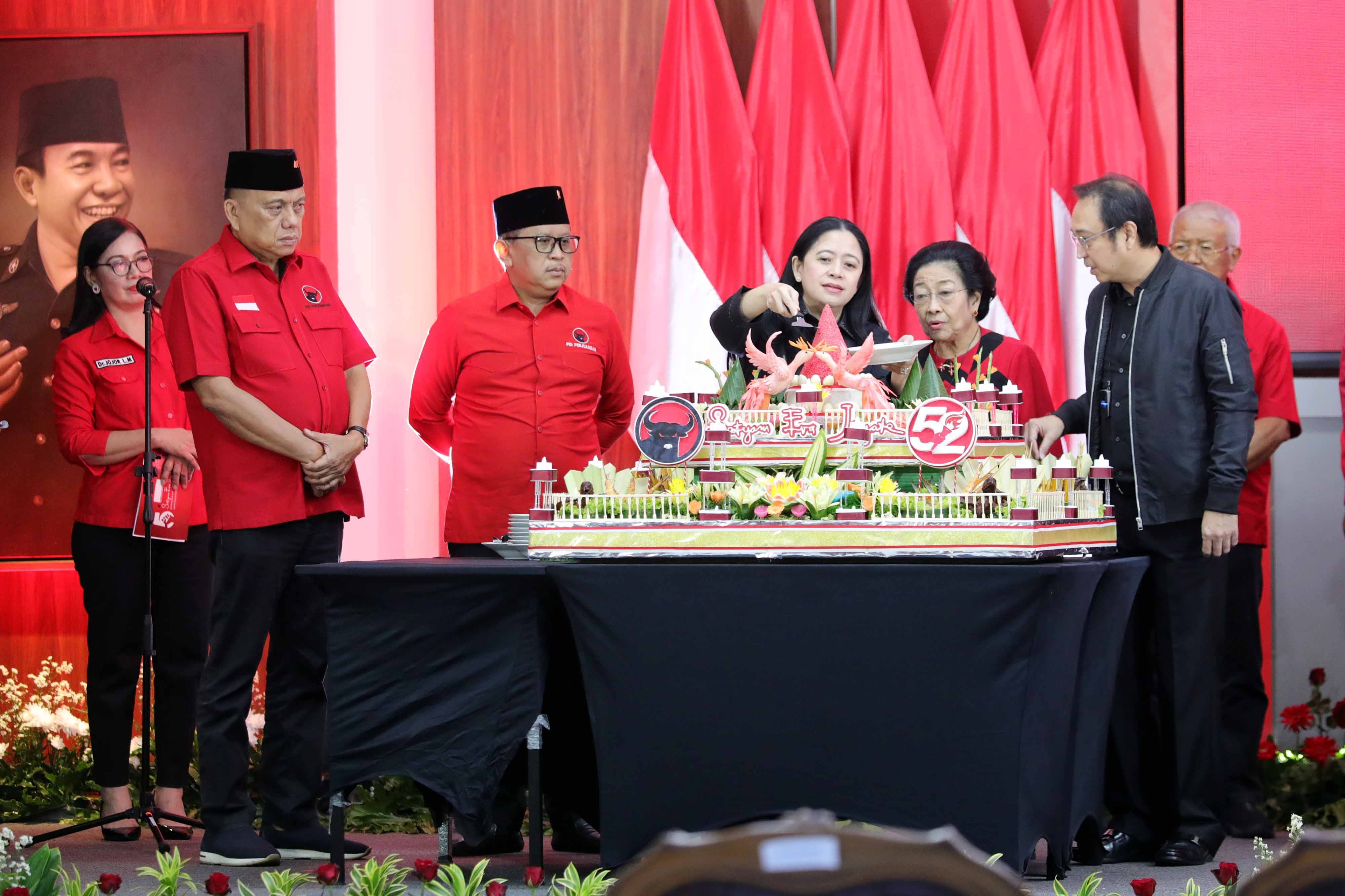 Ucapan Selamat dari Jokowi Hiasi HUT ke-52 PDIP, Elit Partai Sambut Positif