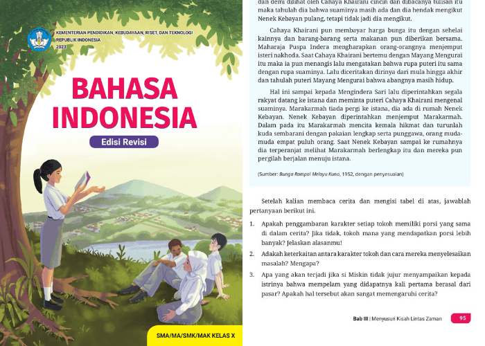 Kunci Jawaban Bahasa Indonesia Kelas 10 Halaman 95 Kurikulum Merdeka Edisi Revisi: Analisis Teks Hikayat Si Miskin!