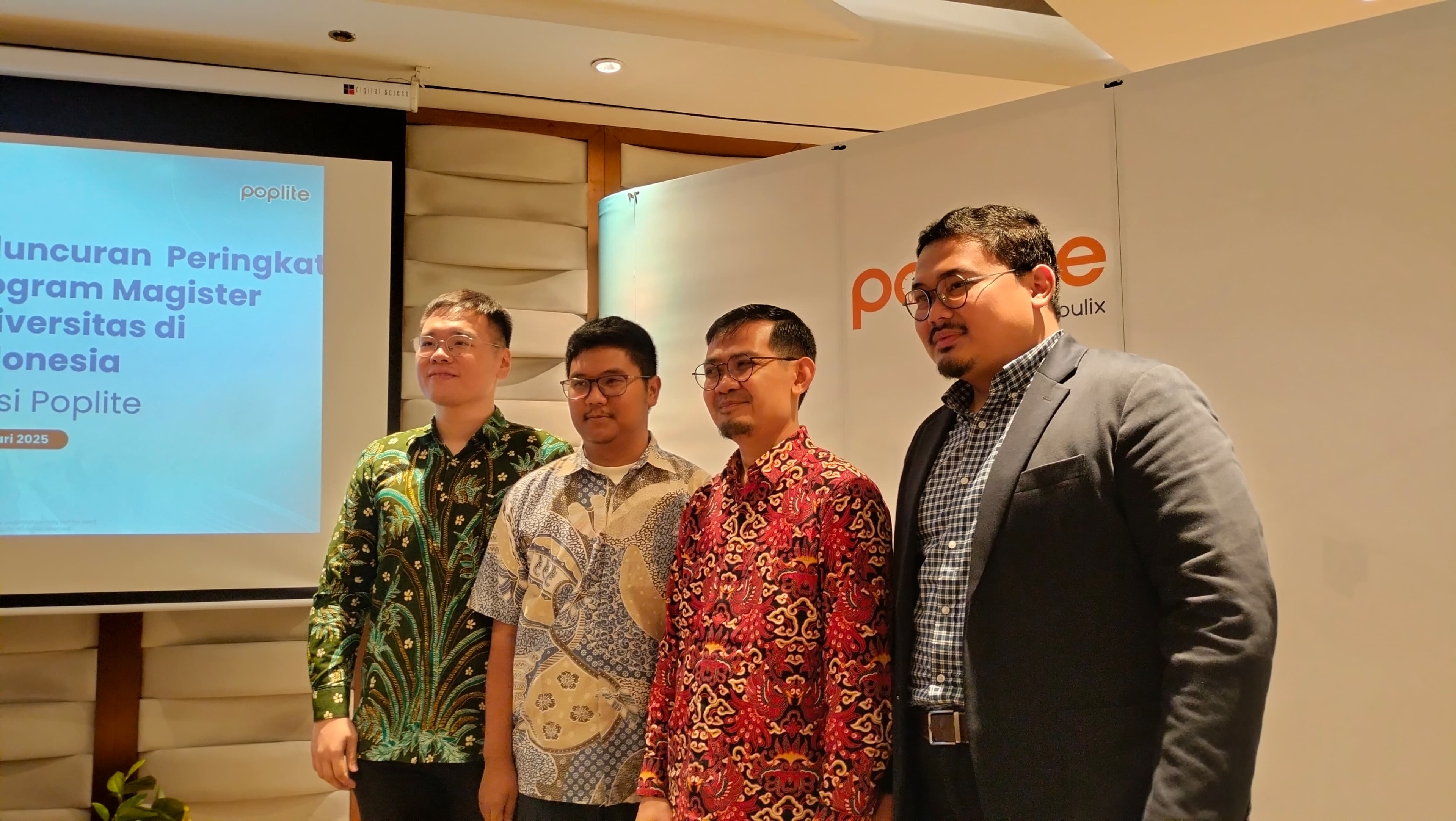 Populix Luncurkan Peringkat Program Magister Universitas di Indonesia