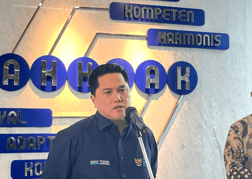 Erick Thohir Lobi Sri Mulyani Terkait Efisiensi Anggaran Kementerian BUMN