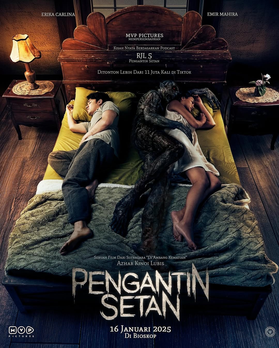 Sinopsis Pengantin Setan yang Diangkat dari Kisah Nyata, Catat Tanggal Tayangnya di Bioskop!