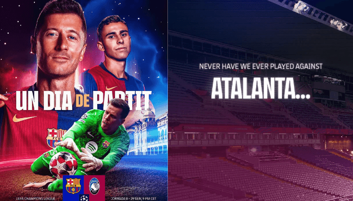 Link Live Streaming Barcelona vs Atalanta, Liga Champions Eropa Malam Ini Pukul 03.00 WIB
