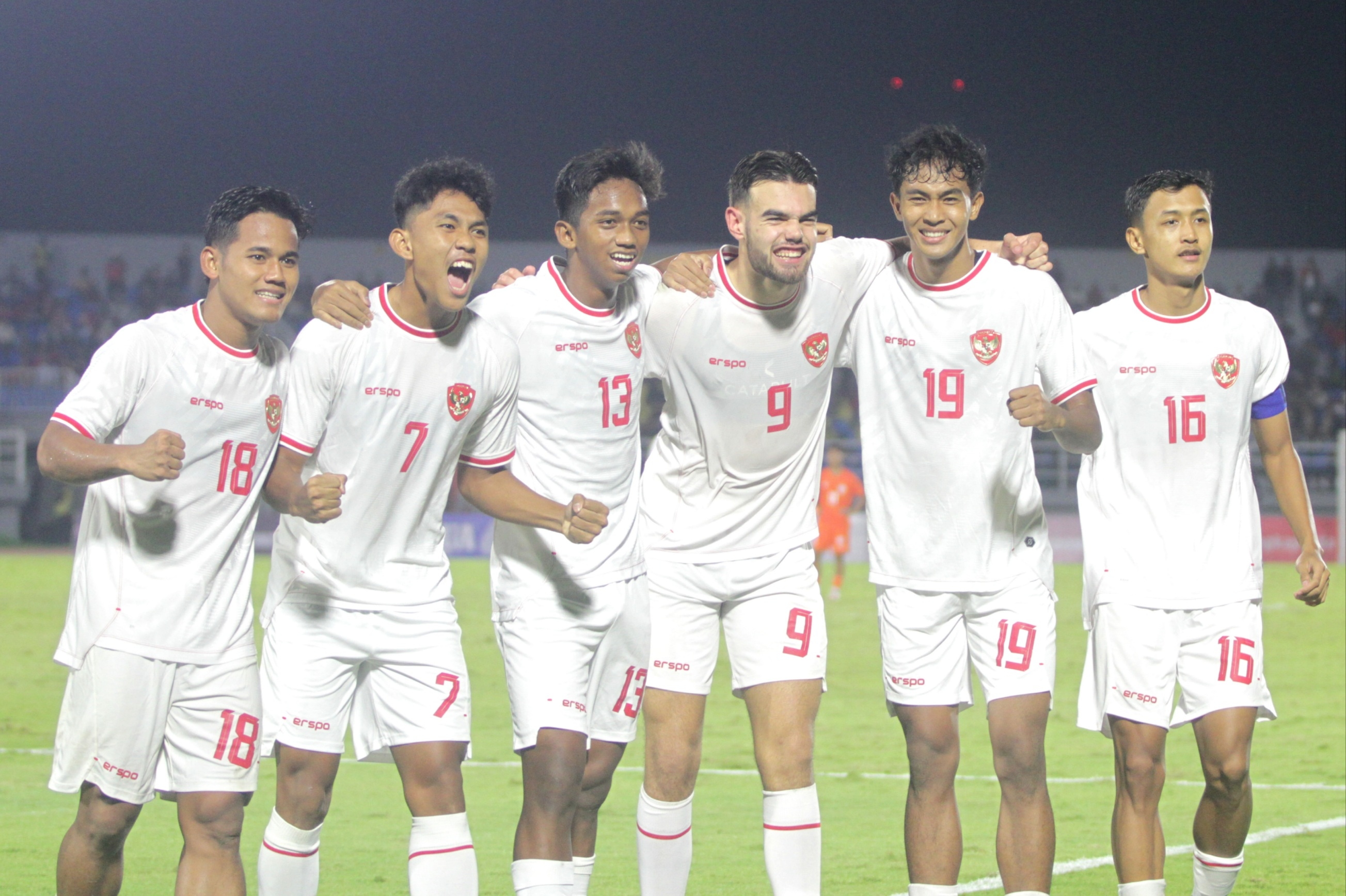 Akhirnya Menang, Timnas Indonesia U-20 Pesta 4 Gol ke Gawang India