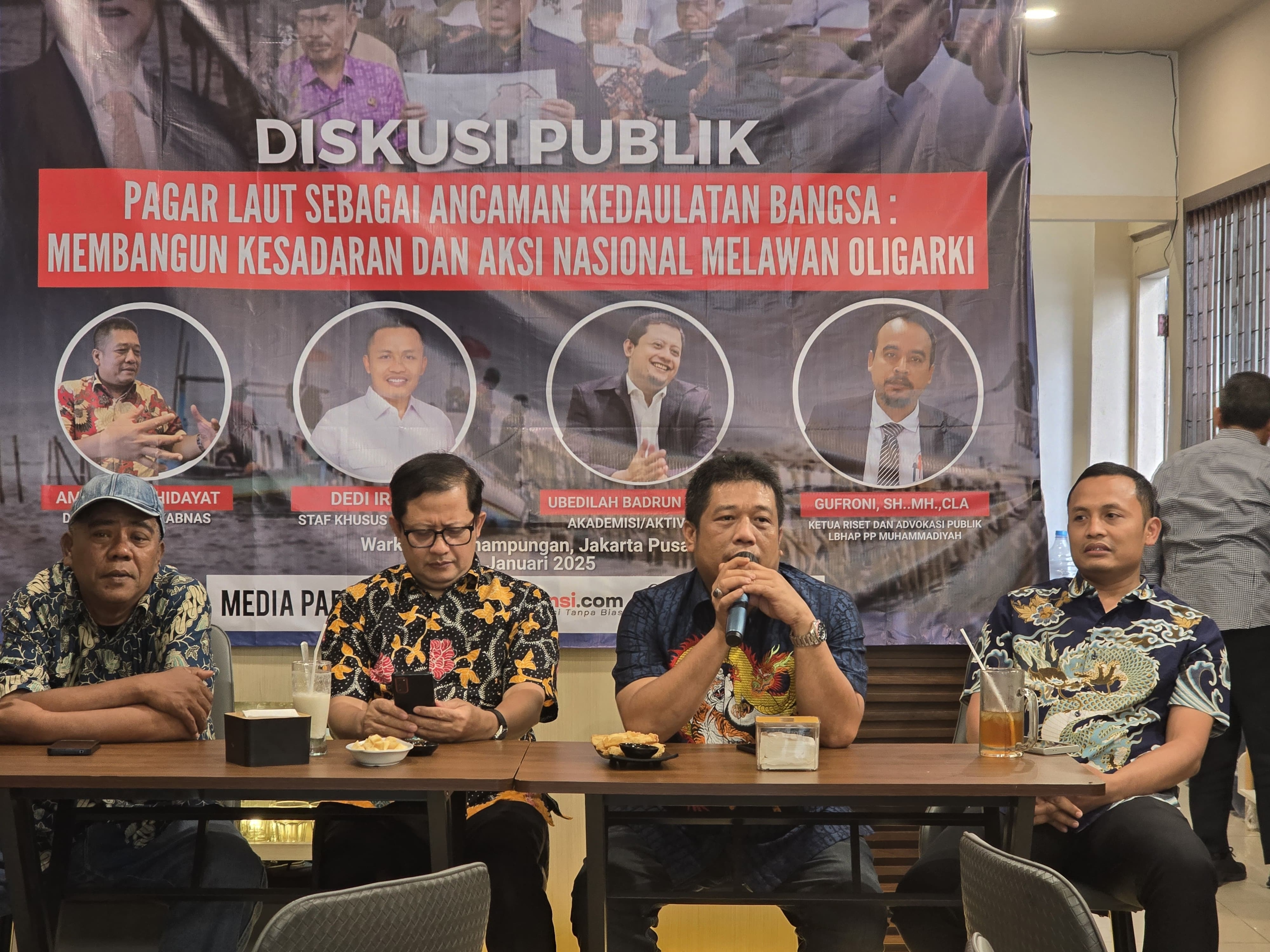 Puskabnas Kaji Kasus Pagar Laut, Jadi Ancaman Kedaulatan hingga Seret Keterlibatan Oligarki