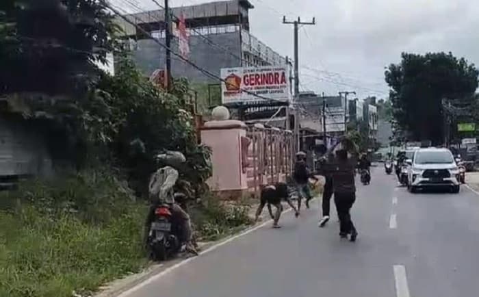 Baku Tembak Polisi dengan Pelaku Curanmor Viral di Media Sosial, Begini Kronologinya