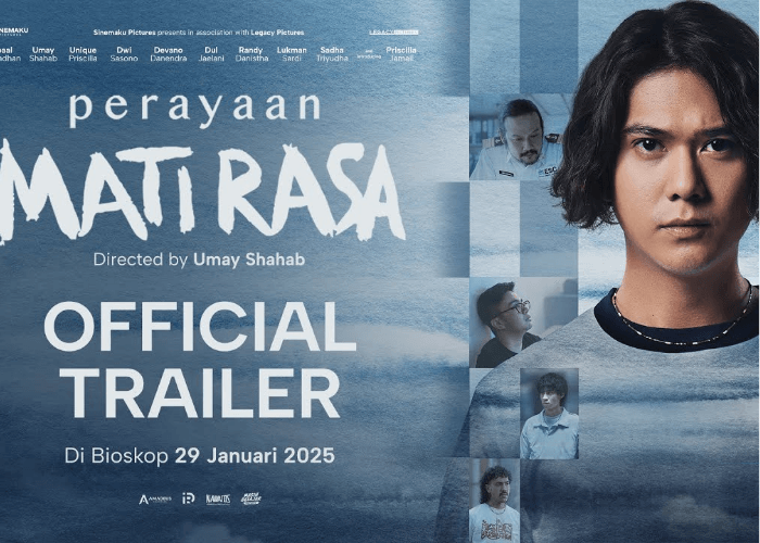 Sinopsis dan Daftar Pemain Film Perayaan Mati Rasa, Ada Iqbaal Ramadhan Jadi Siapa?