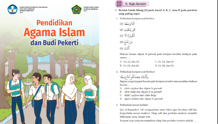 Kunci Jawaban PAI Kelas 8 Halaman 158 Kurikulum Merdeka: Pilihan Ganda Bab 6 Inspirasi Al Quran Indahnya Beragama Secara Moderat