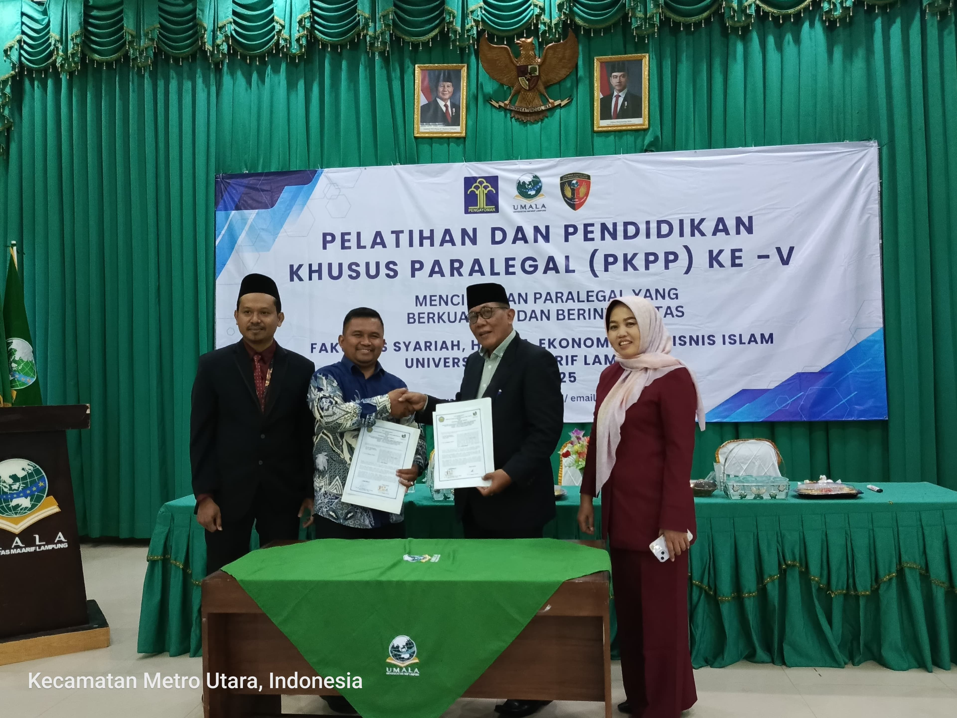 STAI Nurul Iman dan Universitas Ma'arif Lampung Jalin MoU, Perkuat Tri Dharma Perguruan Tinggi