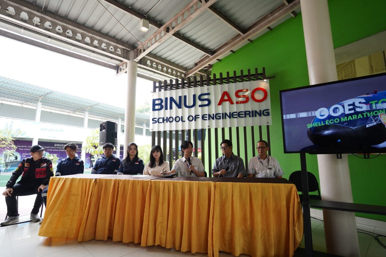 Tantangan Baru di Qatar: Tim D’BASE BINUS ASO Siap Hadapi Kompetisi Shell Eco Marathon 2025