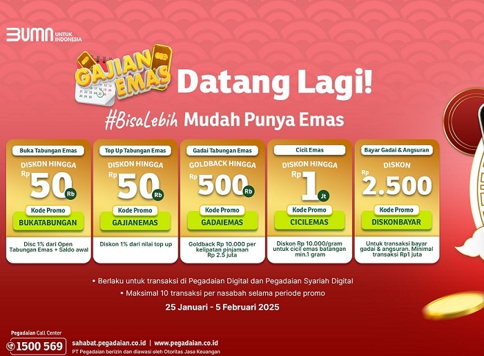 Di Mana Lagi Gadai Emas Bisa Dapat Goldback? Ya di Pegadaian Aja