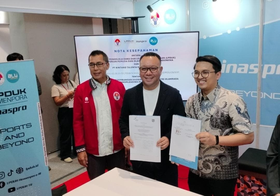 LPDUK Teken MoU dengan United Allstars, Perkuat Ekosistem Cheerleading di Indonesia