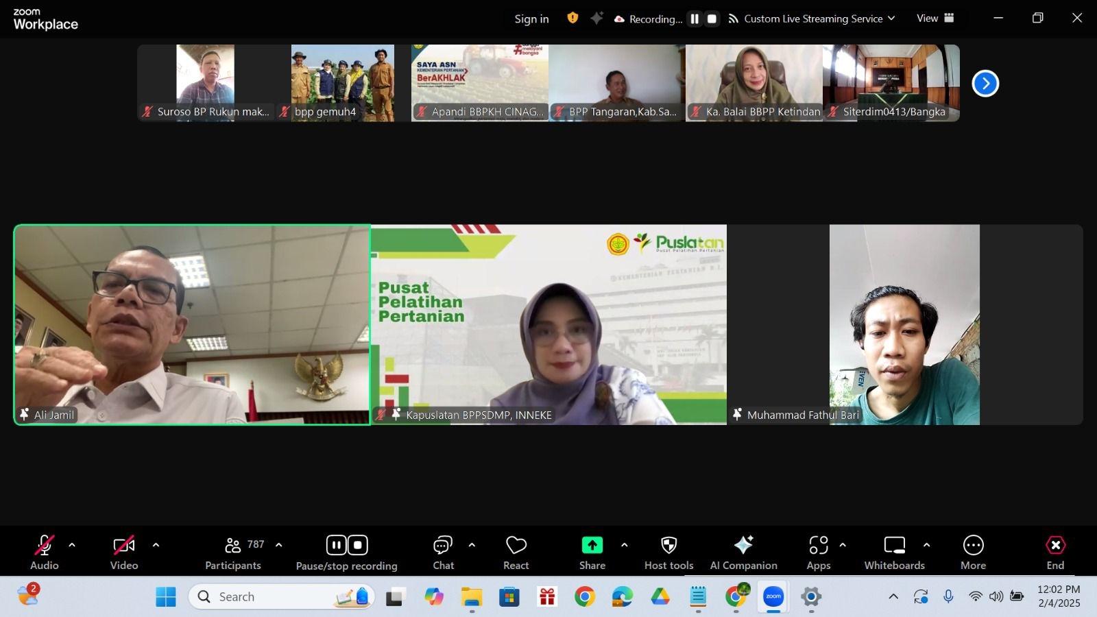 Bidik Swasembada Pangan, Kementan Lakukan ToT Bagi 4.000 Insan Pertanian