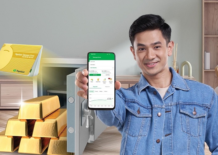 Fantastis! Layanan Deposito Emas Melalui Aplikasi Pegadaian Digital Tembus 118 Kilogram