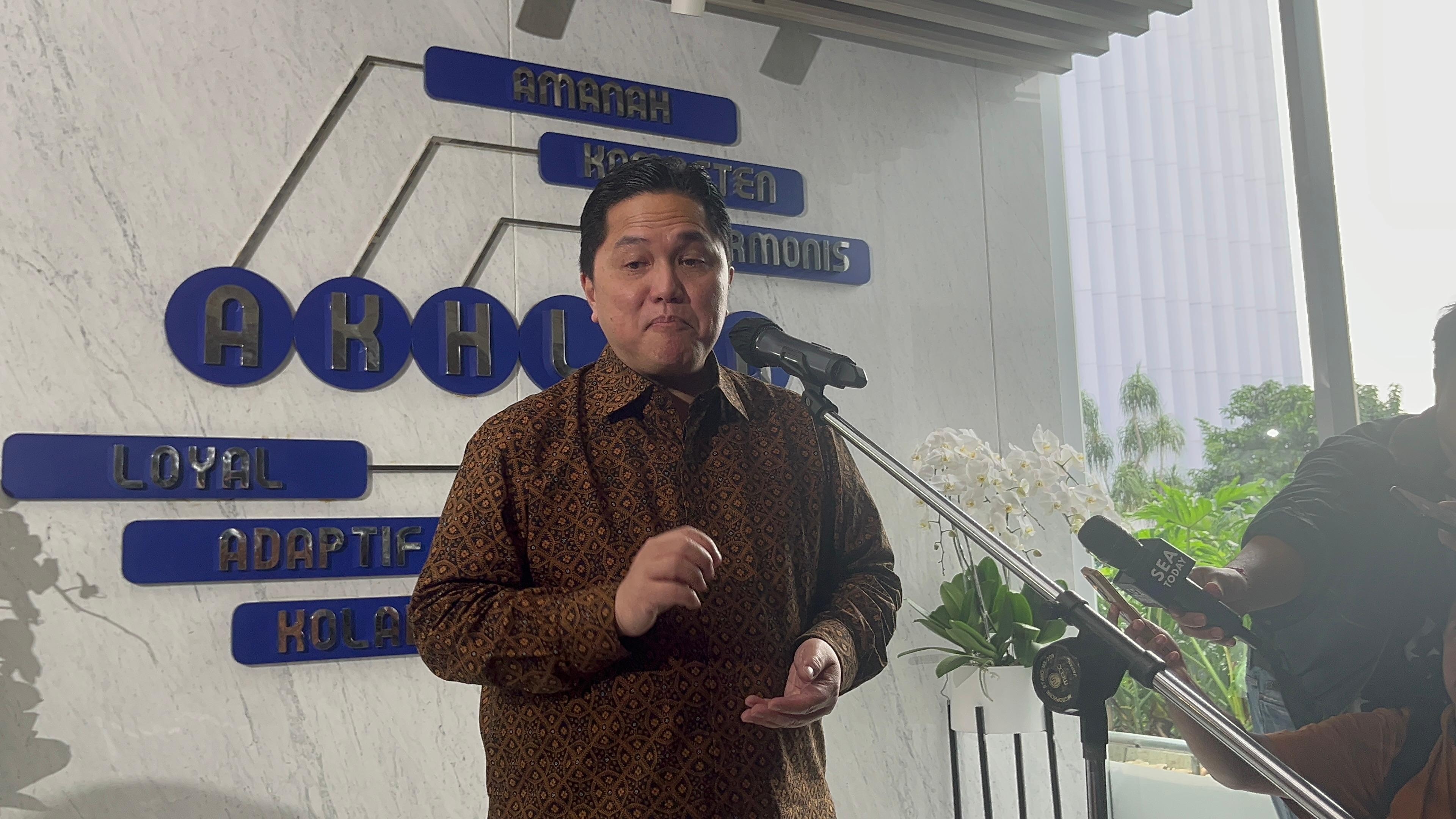 Ini Alasan Erick Thohir Tunjuk TNI Aktif Pimpin Bulog