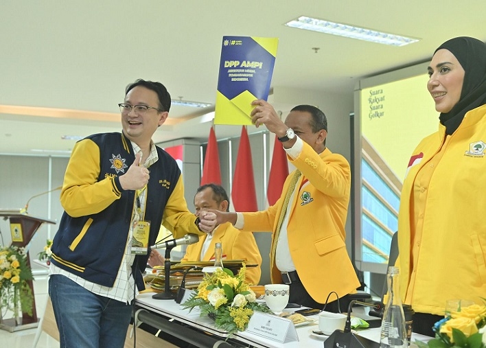 Ketum AMPI Jerry Sambuaga Tegaskan Komitmen Dukung Kebijakan Golkar Kawal Pemerintahan Prabowo-Gibran