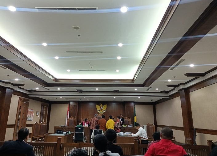 Kuatkan Gugatan PKWT, Pensiunan Pegadaian Hadirkan Pengurus Serikat Pekerja di Persidangan