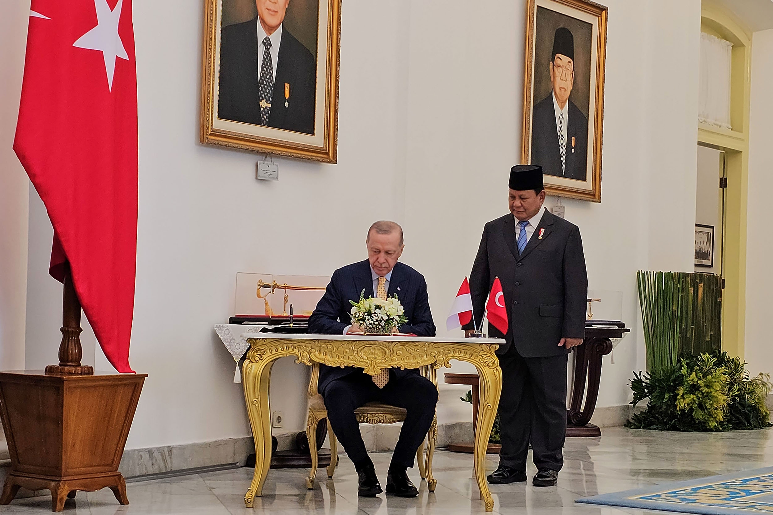 Indonesia dan Turkiye Tandatangani MoU di Sektor Energi dan Sumber Daya Mineral