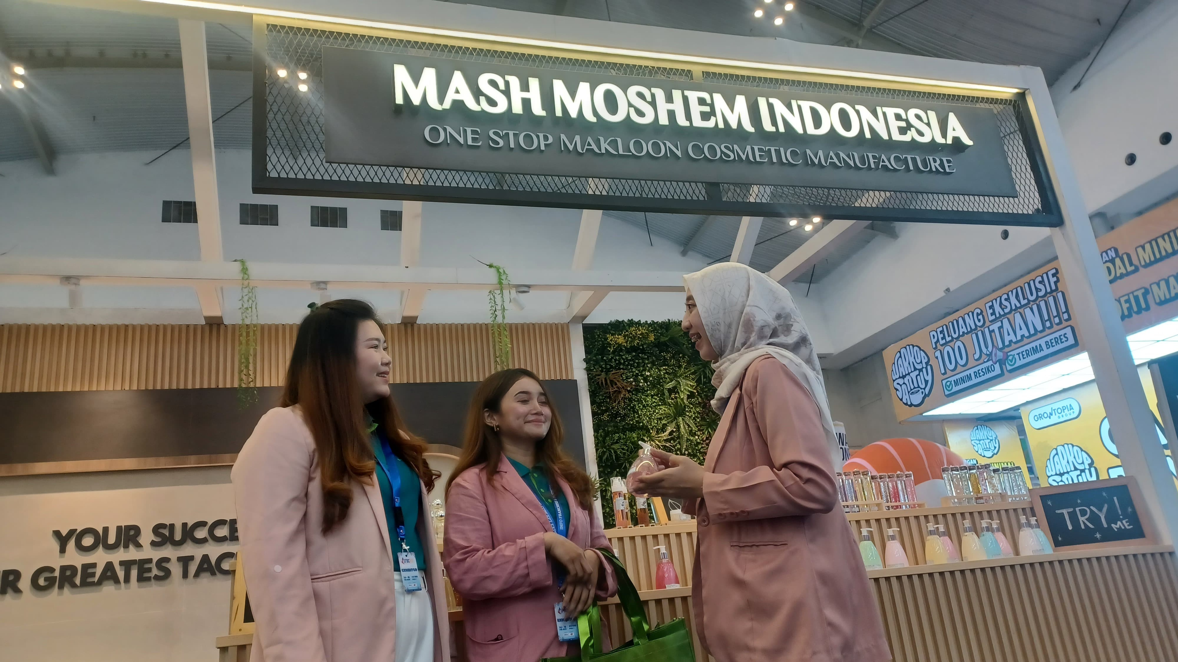 Ramaikan IFBC 2025, Mash Moshem Indonesia Buka Peluang Usaha di Bidang Kecantikan