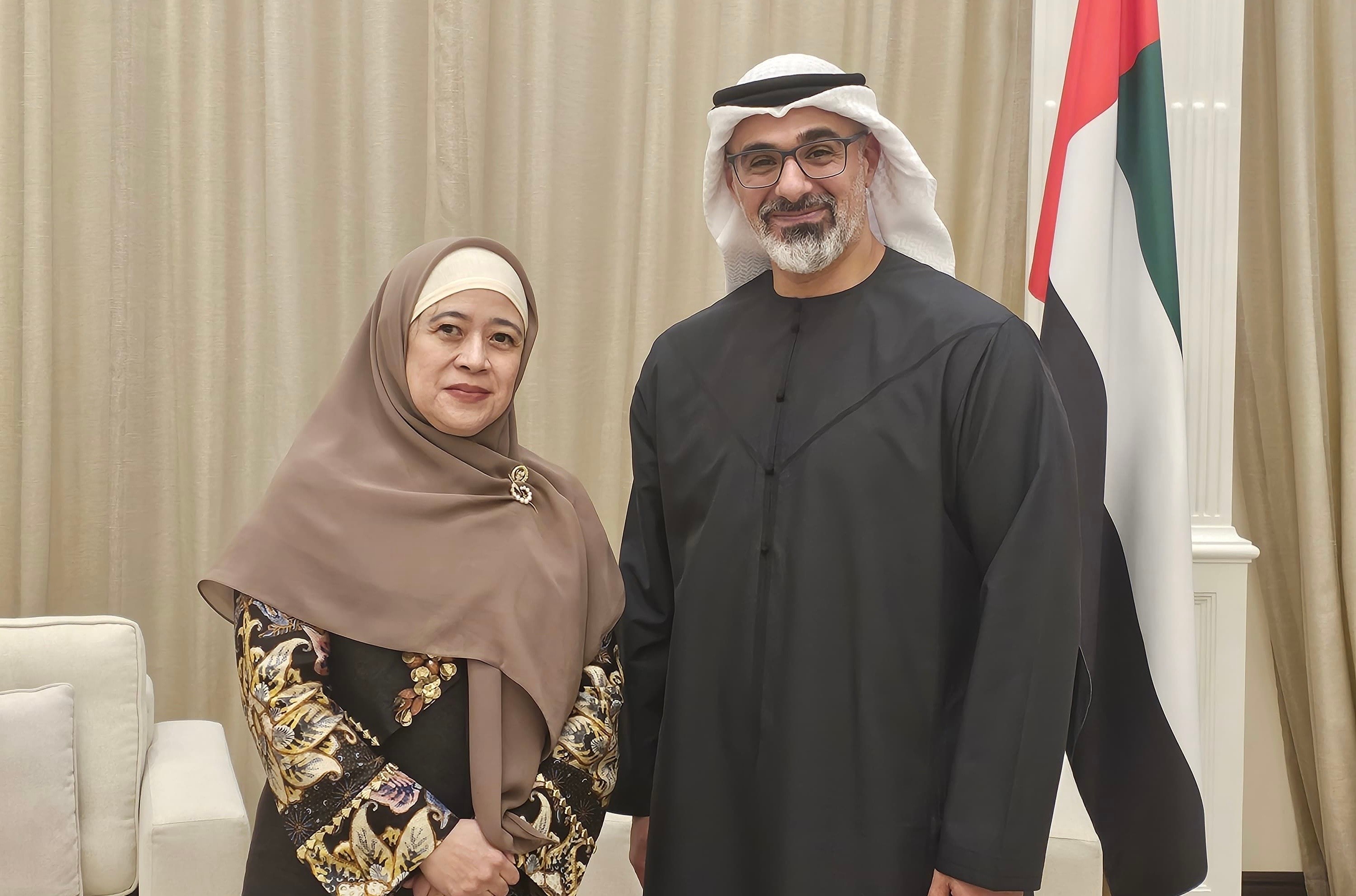 Bertemu Putra Mahkota Abu Dhabi, Puan Singgung Perempuan dan Anak Kerap Jadi Korban Perang