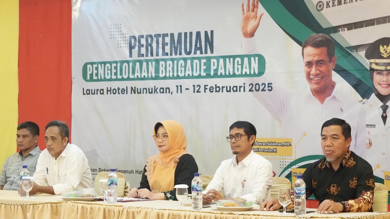 Dukung Ketahanan Pangan, Kementan Apresiasi Brigade Pangan Kabupaten Nunukan