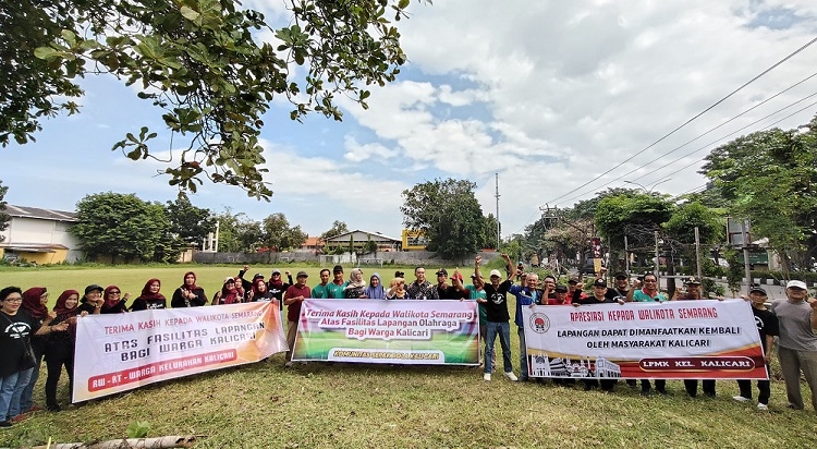Warga Apresiasi Pemkot Semarang Bisa Memanfaatkan Lapangan Kalicari Dengan Leluasa
