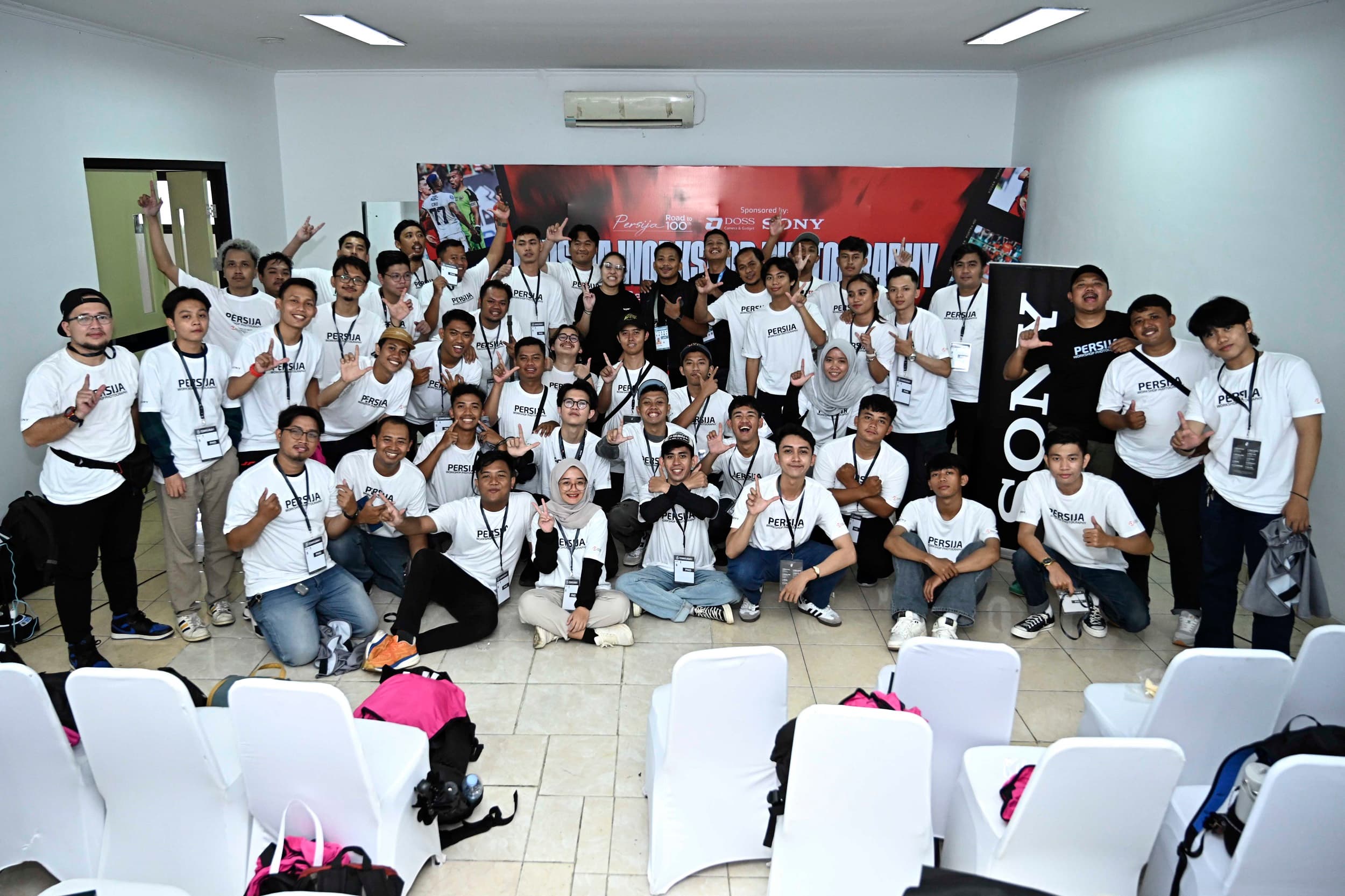 Persija Workshop Photography Berikan Pengalaman Bidik Momen Krusial di Laga Persija vs Persib