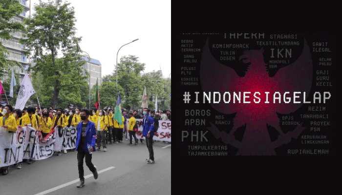 Viral! Tagar Indonesia Gelap Menggema di Media Sosial, Ini 5 Pernyataan Sikap BEM UI