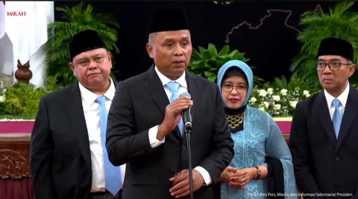 Prabowo Lantik Nugroho Sulistyo Budi Jadi Kepala BSSN, Ini Profilnya