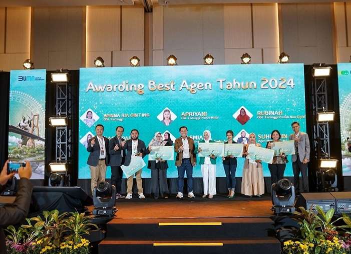 Apresiasi Agen Hebat, Pegadaian Gelar Agen Pegadaian Awards 2024