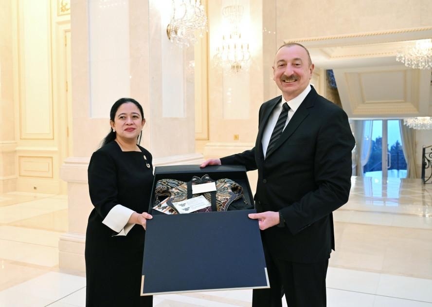 Bertemu Presiden Azerbaijan, Puan Dorong Kerja Sama Energi hingga Pariwisata