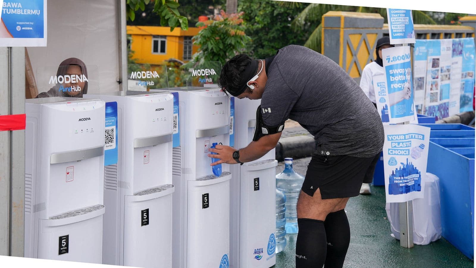 MODENA Pure Hub Dukung Daur Ulang Plastik di CFD Sudirman