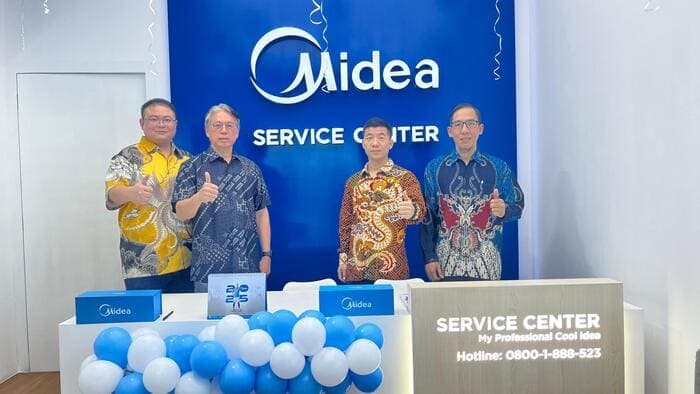 Midea Perluas Jangkauan dengan Pembukaan Direct Service Center di Bekasi