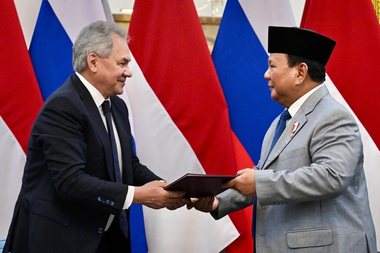 Bertemu Sekretaris Dewan Keamanan Rusia, Prabowo Dapat Surat Khusus dari Vladimir Putin