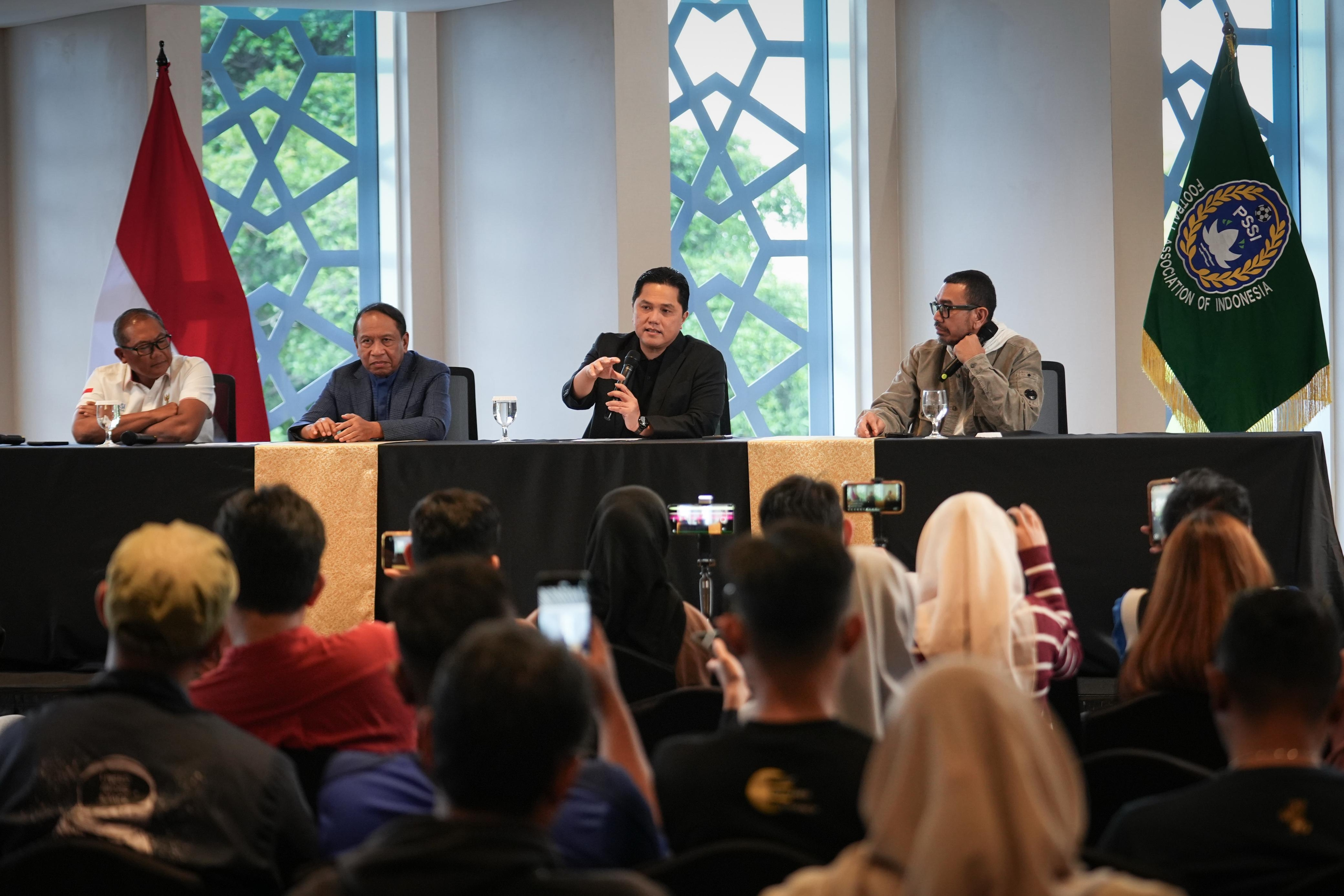 Tak ingin Asal Pilih Nama Besar, Erick Thohir Hati-hati Tentukan Dirtek PSSI