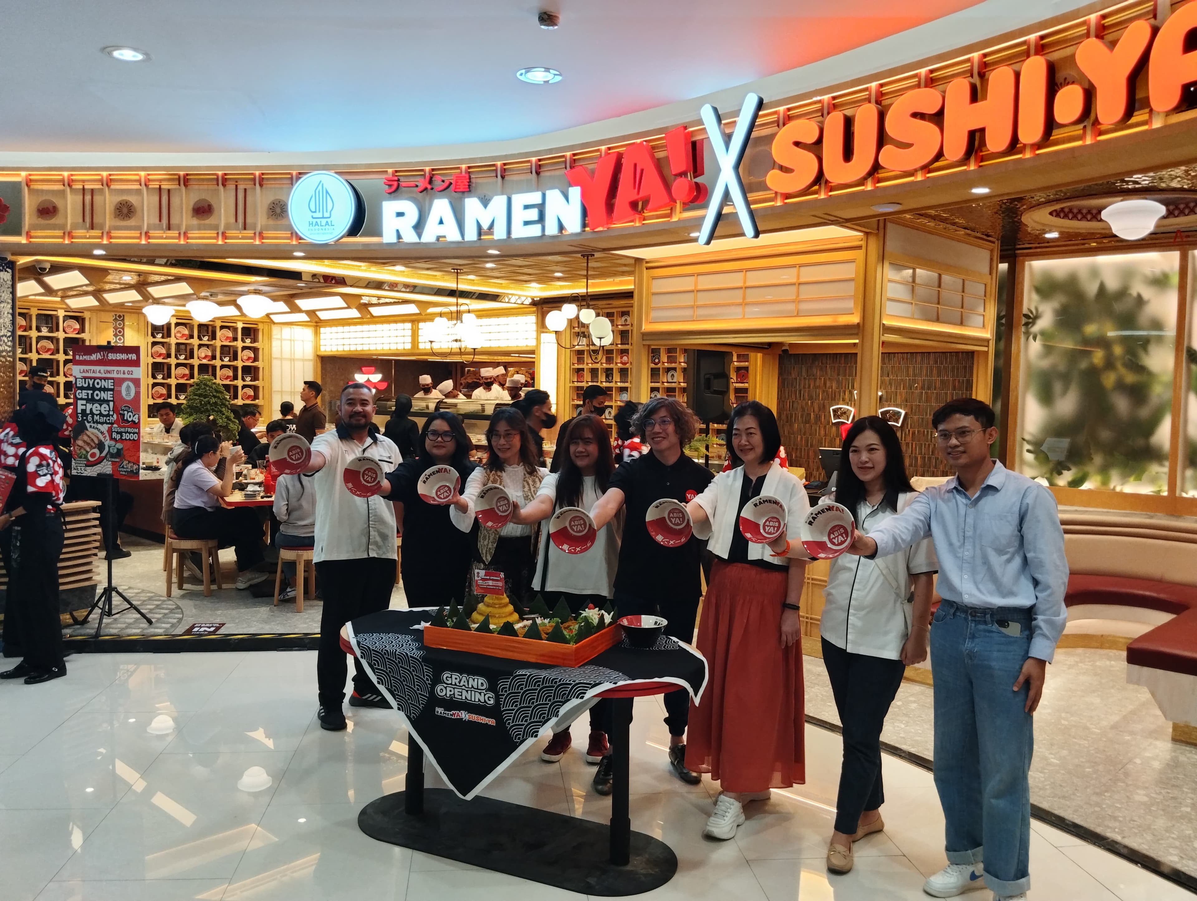 RamenYA! Come Back di Emporium Pluit Mall Sebagai RamenYA! X SushiYA