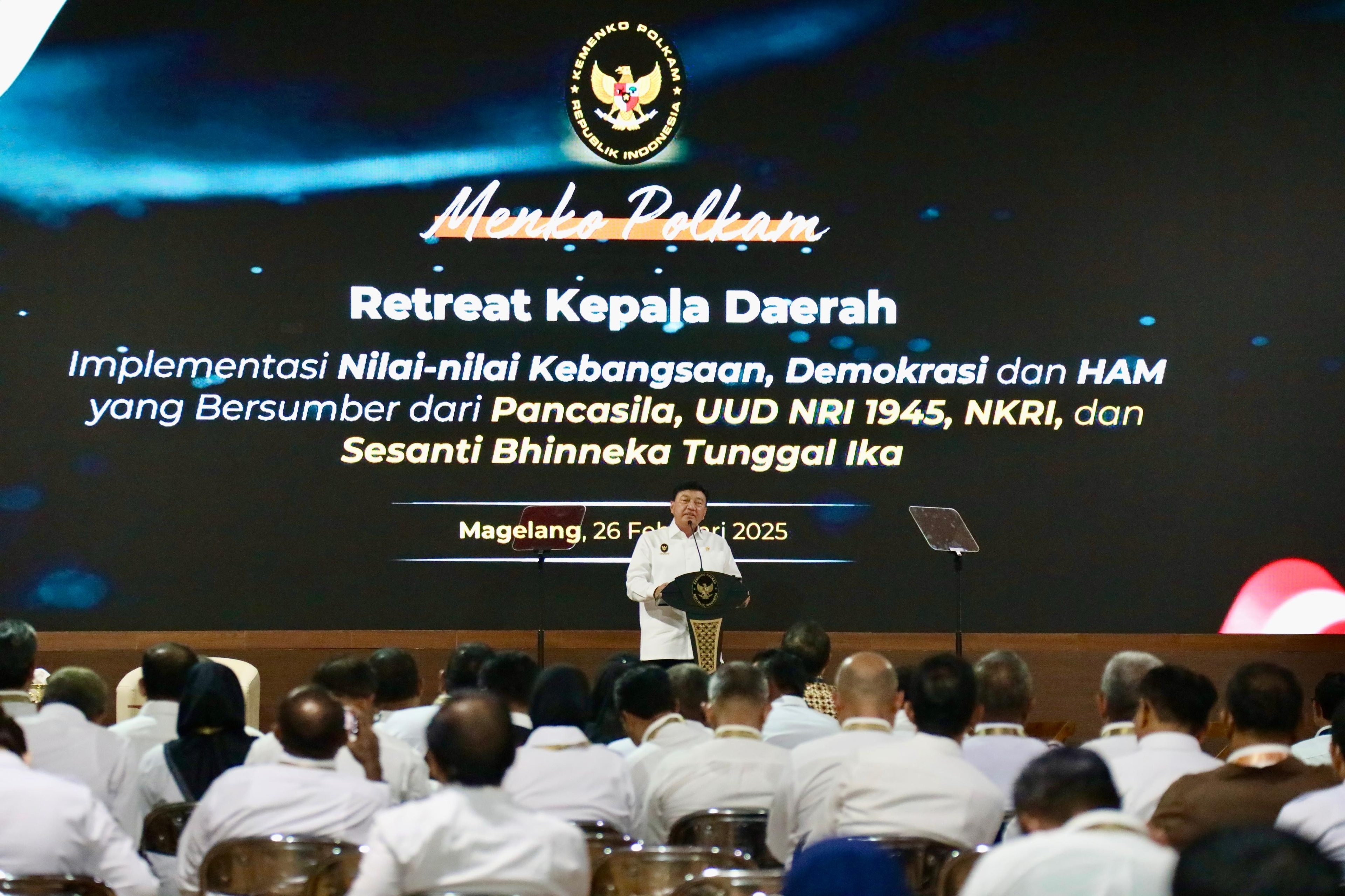 Kepala Daerah Diminta Optimalkan Forkopimda Tangani Konflik Sosial dan Ekonomi