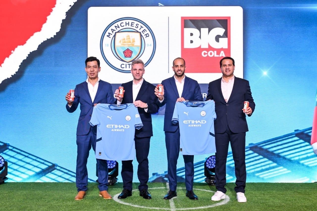 Big Cola Jadi Sponsor Regional Manchester City di Indonesia dan Thailand