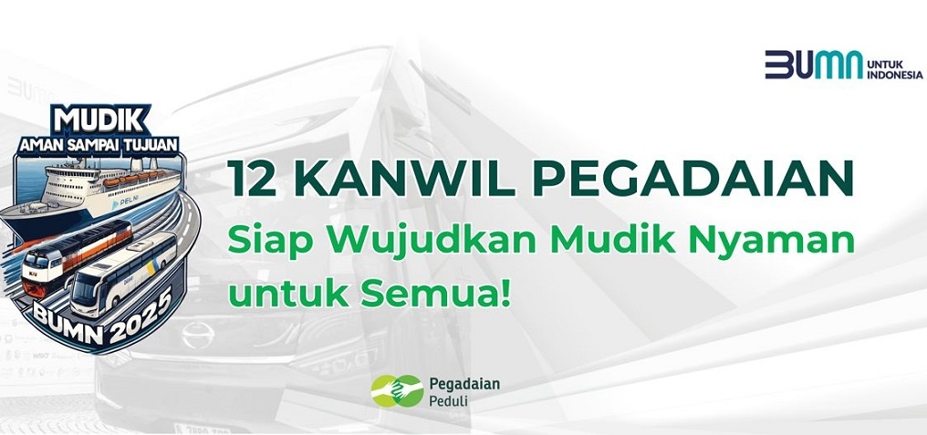 Pegadaian Bersama BUMN Lainnya Kembali Gelar Mudik Gratis, Wujud Nyata Pelayanan untuk Masyarakat