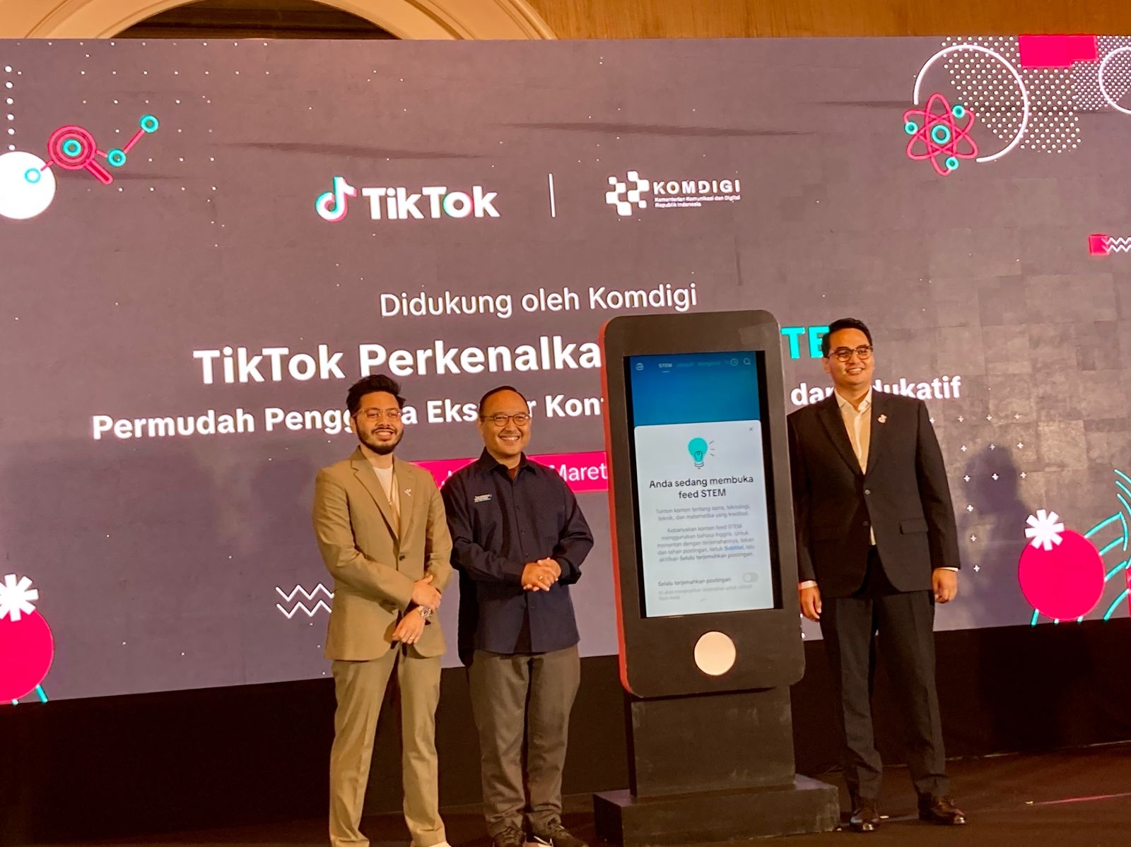 TikTok Hadirkan Feed STEM di Indonesia, Wadah Konten Sains dan Teknologi