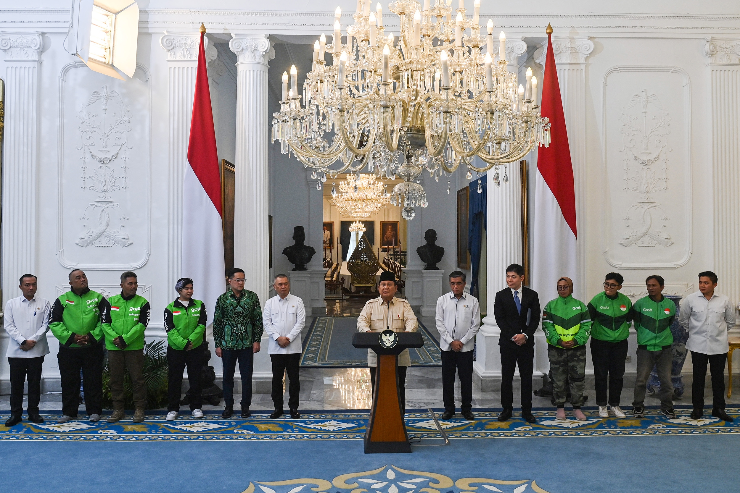 Soal Besaran BHR, Manajemen Grab: Sesuai Arahan Presiden Prabowo