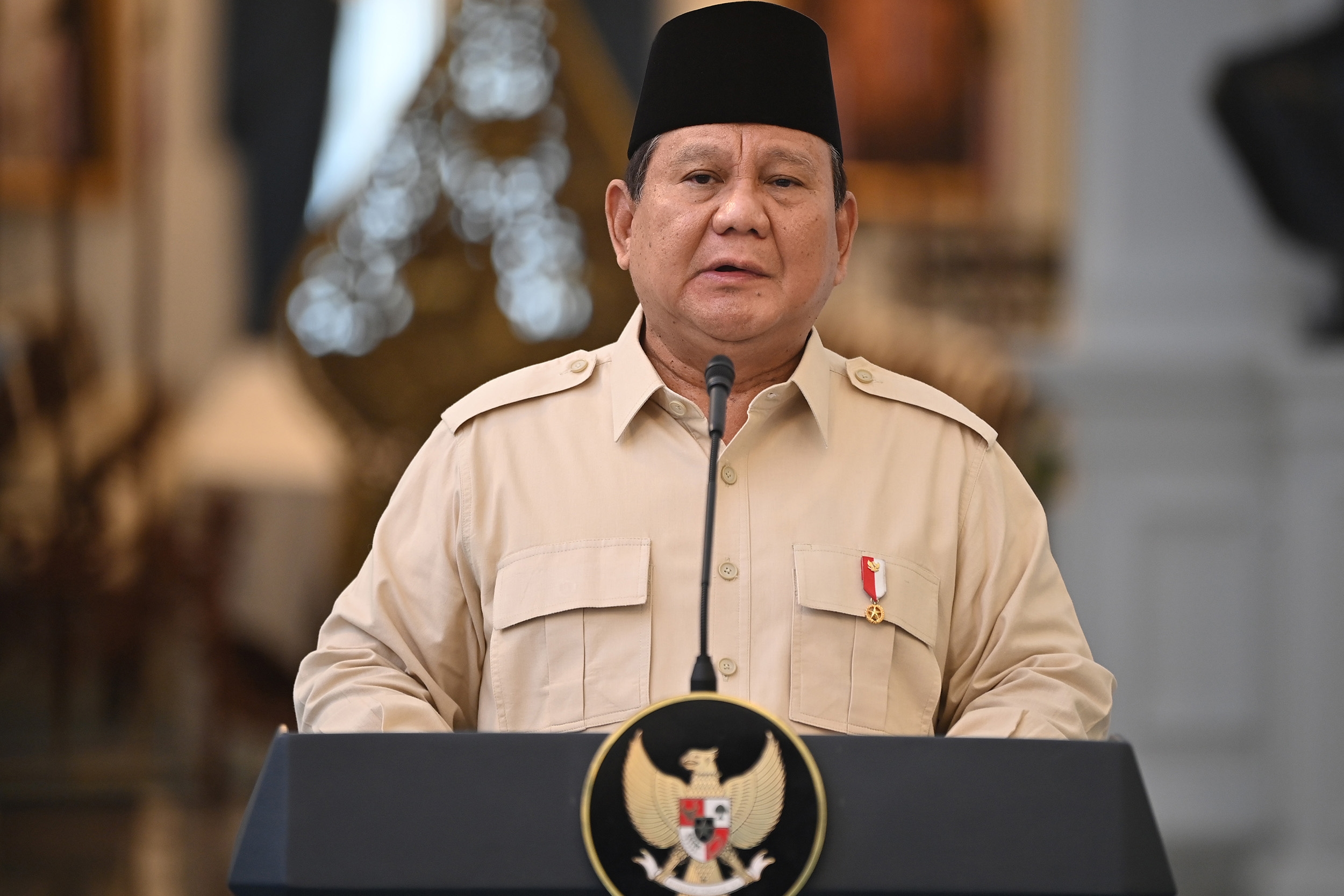 Prabowo: Indonesia Cerah, Jangan Sampai Mahasiswa Kita Dihasut