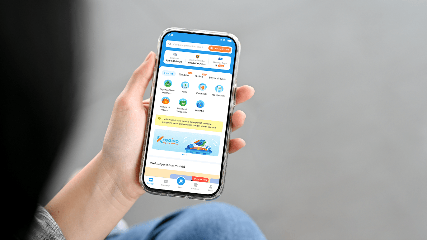 Kredivo Luncurkan Program Promo SALEturahmi Sambut Tren Lonjakan Transaksi di Ramadan