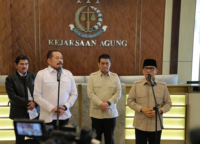 Jaksa Agung dan Mendes PDT Bahas Cita-cita Bersama Menyejahterakan Desa