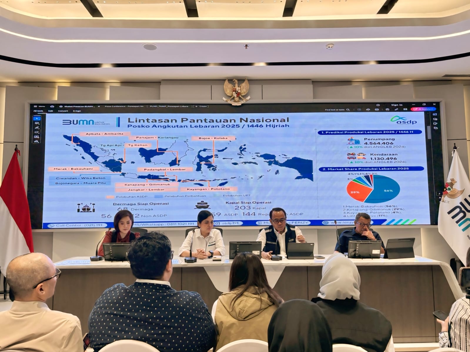 Lebaran 2025, ASDP Beri Diskon Tiket Kapal Hingga 36% di Pelabuhan Merak