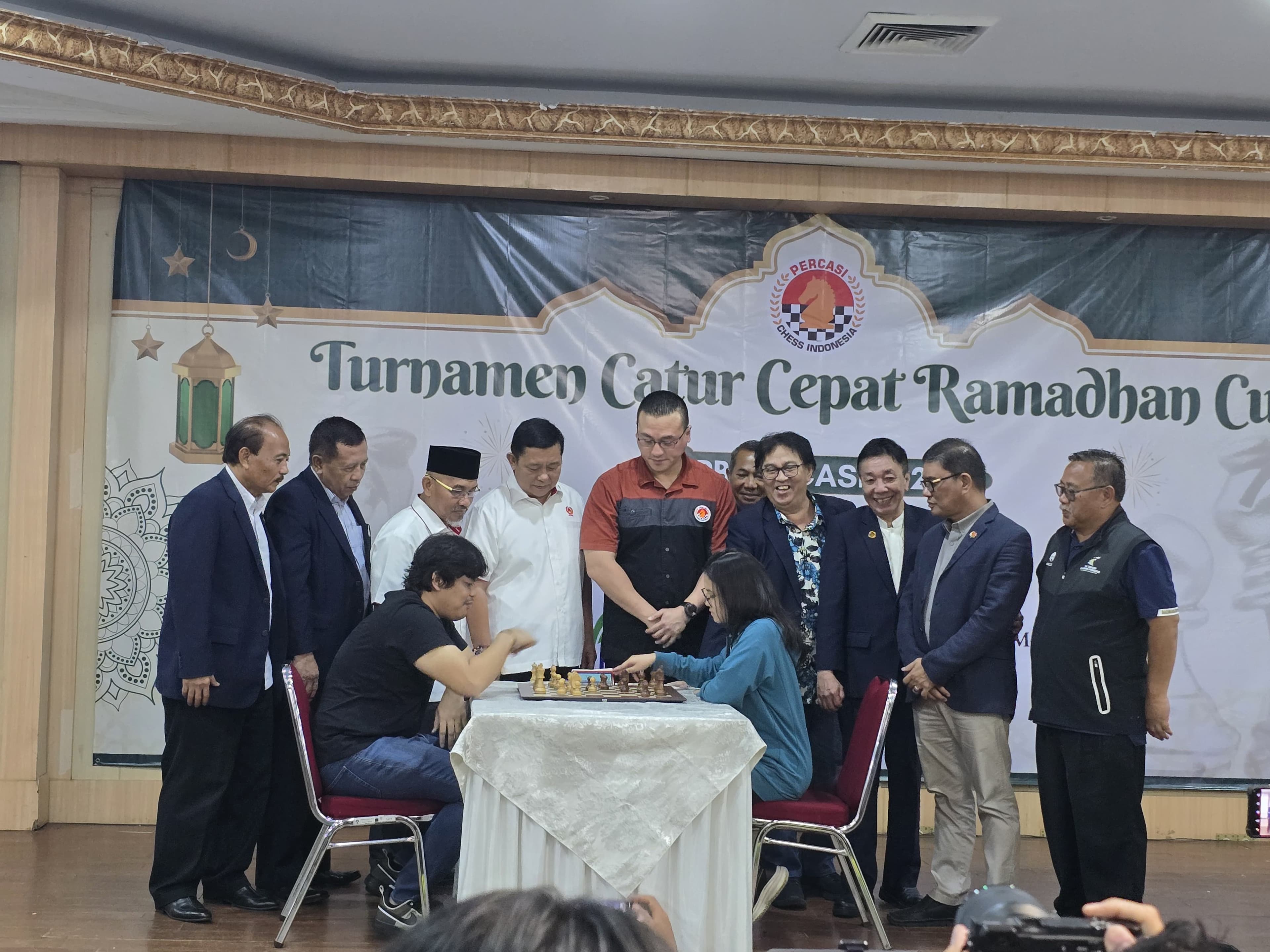 Sebanyak 453 Pecatur Bersaing di Catur Cepat Ramadhan Cup 2025