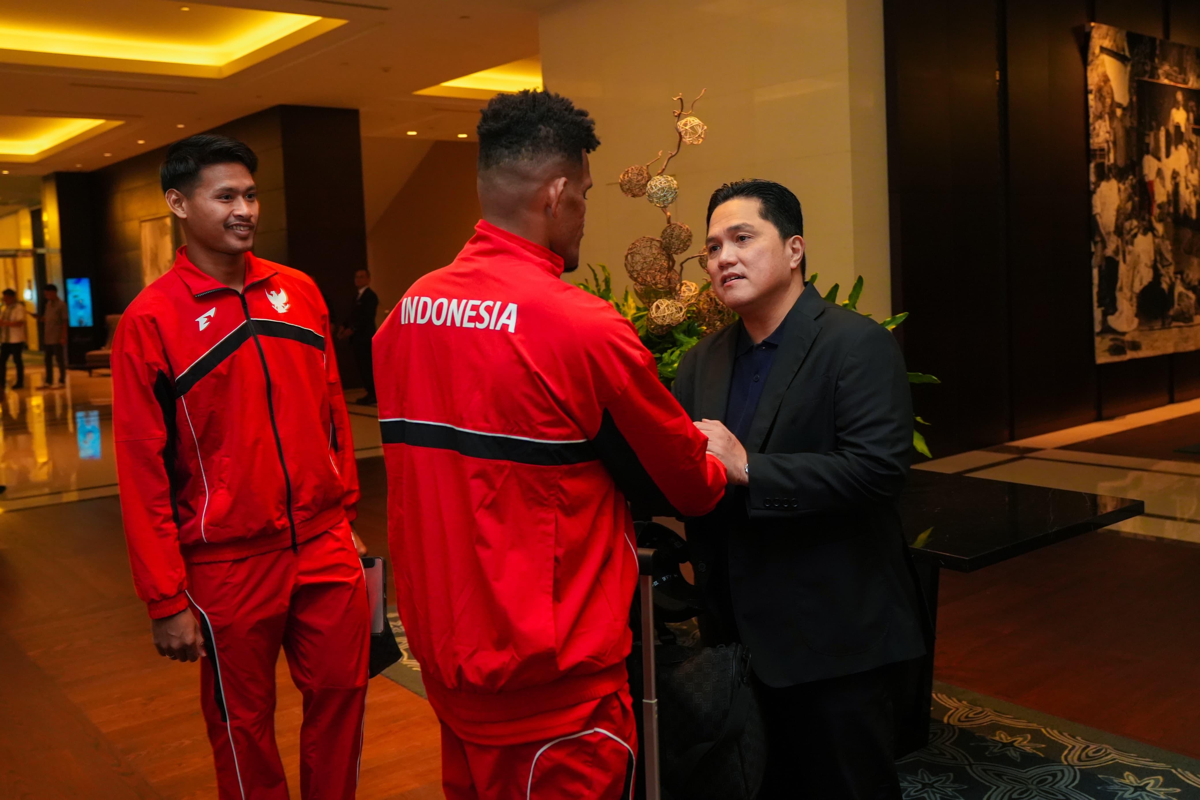 Ranking FIFA Naik ke 123, Erick Thohir Targetkan Timnas Indonesia Masuk 100 Besar