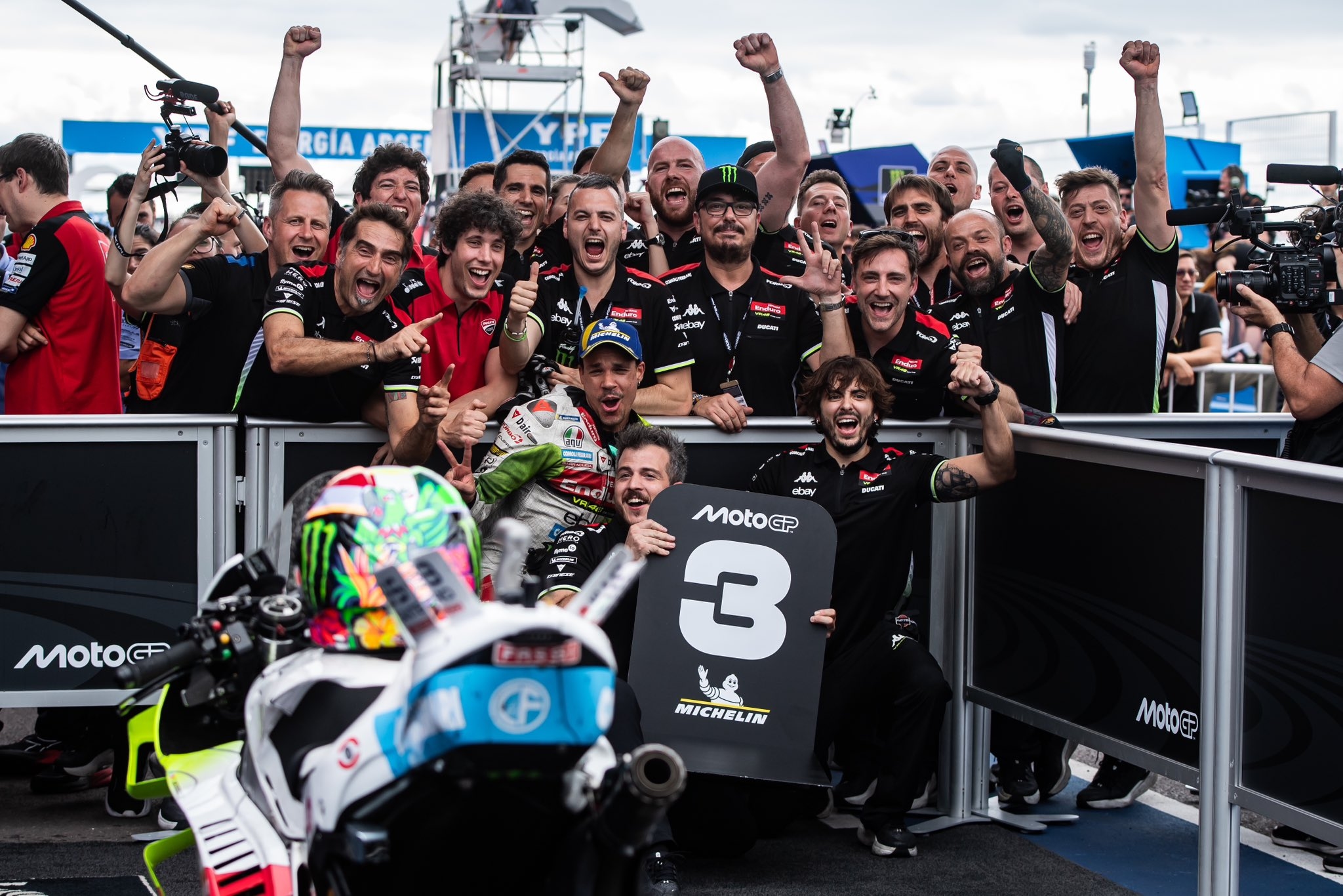 MotoGP Argentina: Puasa Podium Franco Morbidelli Berakhir dengan Tempat Ketiga di Rio Hondo