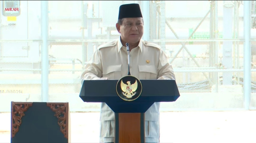 Resmikan Pabrik Smelter Freeport di Gresik, Prabowo: Terbesar di Dunia